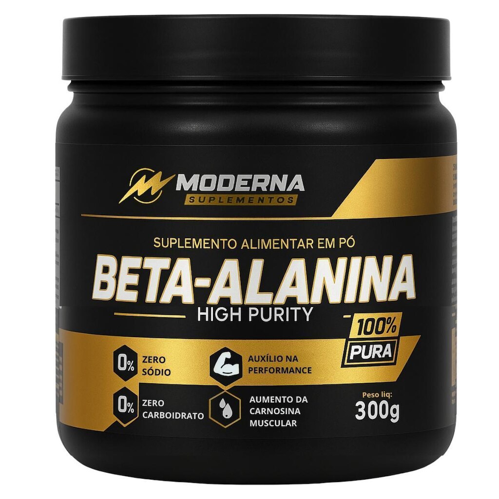 Beta-Alanina 300g Moderna Suplementos 150 Doses