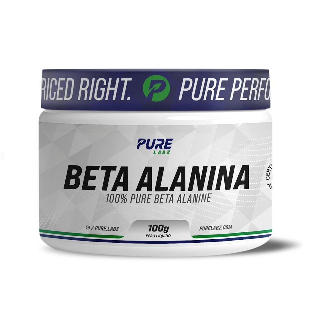 Beta Alanina Pura 100g Pure Athletic