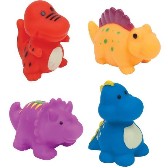 Bichinhos Para Banho - Dino Buba Baby - Colorido