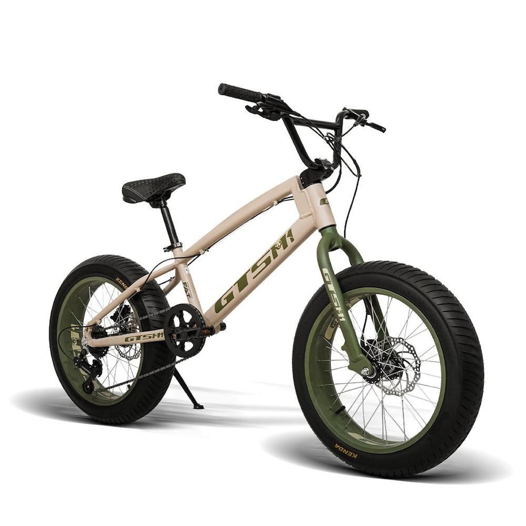 Bicicleta 20 GTS M1 Freio Hidráulico 7V Shimano Fat Boy Force