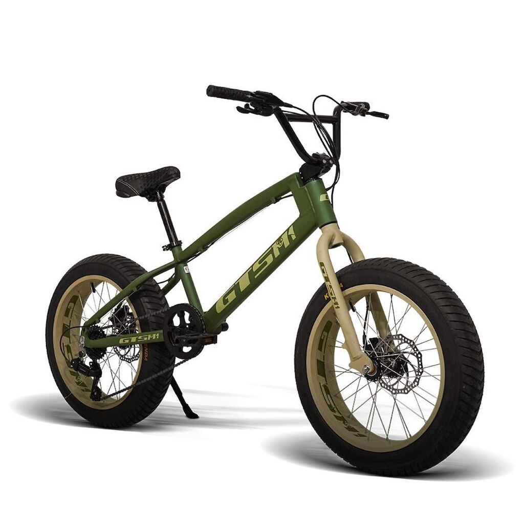 Bicicleta 20 GTS M1 Freio Hidráulico 7V Shimano Fat Boy Force
