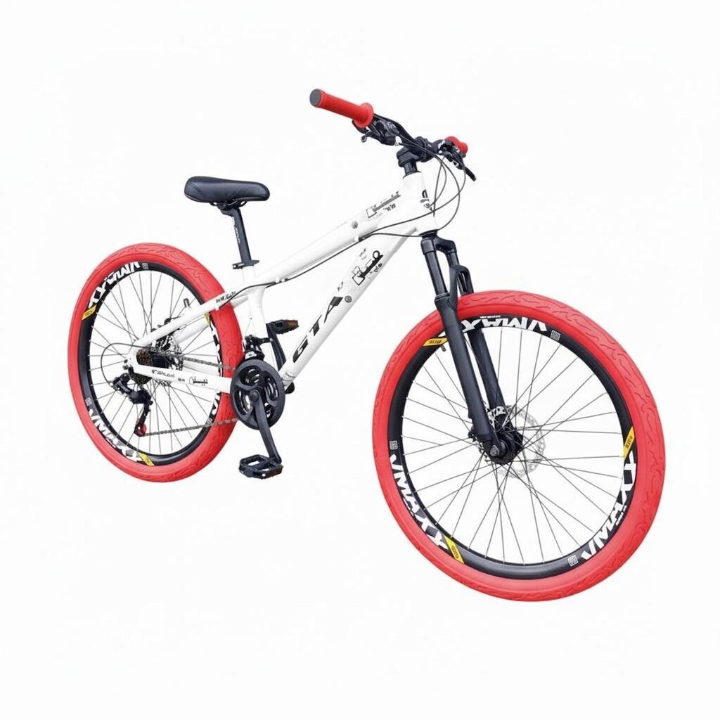Bicicleta 26 Gta Rebel Freeride Downhill 21v Aros Vmaxx Freio a Disco Pneu Flame
