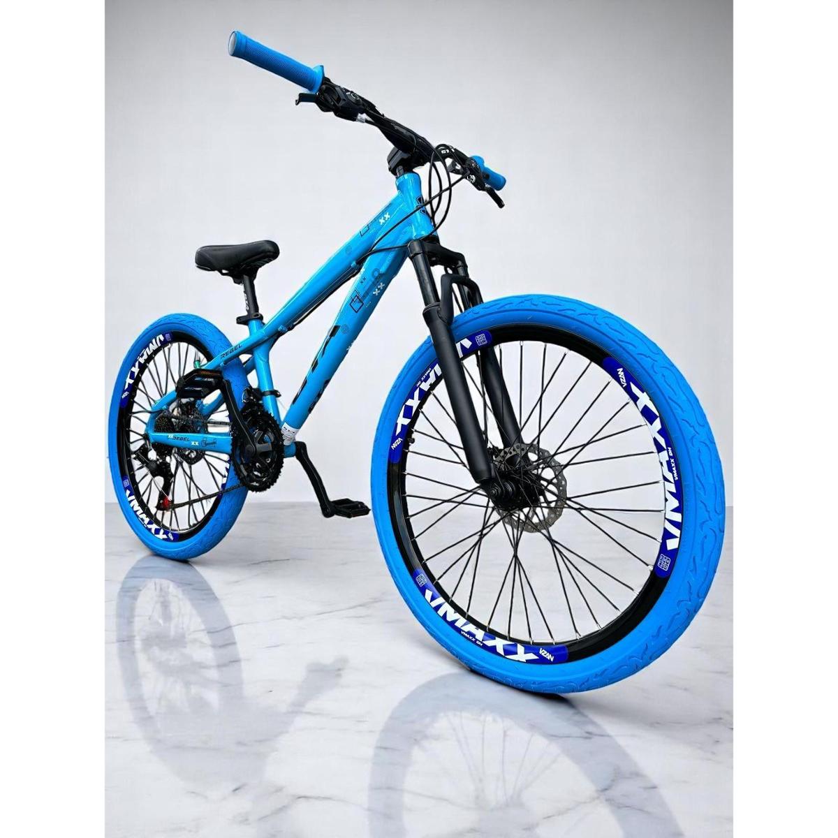 Bicicleta 26 Gta Rebel Freeride Downhill Alumínio 21v Aros Vmaxx