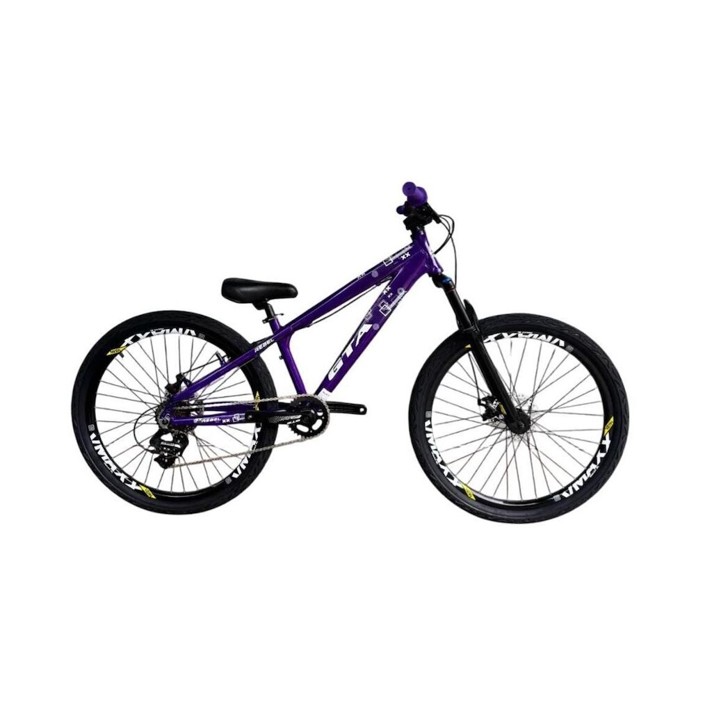 Bicicleta 26 Gta Rebel Freeride Single 7v Aro Vmaxx Freio a Disco Pneu Flame