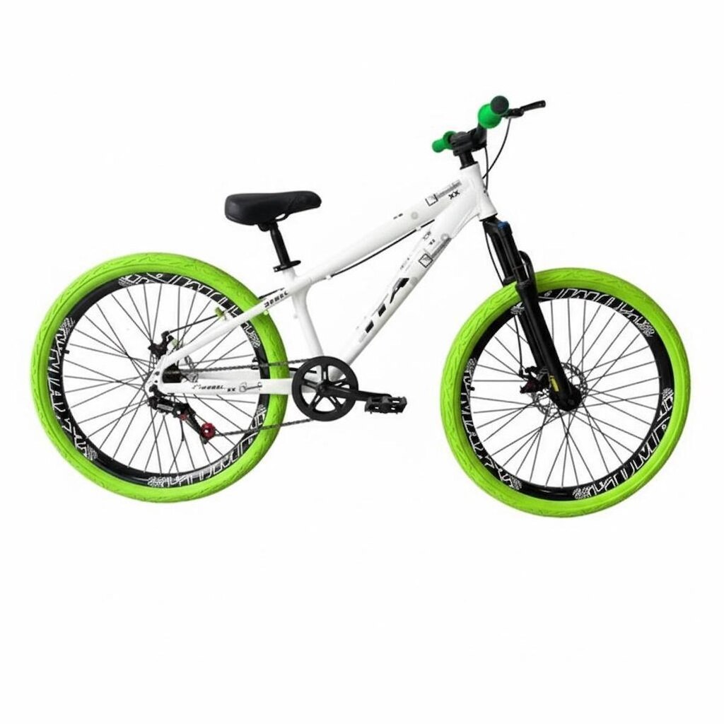 Bicicleta 26 Gta Rebel Freeride Single Aro Vmaxx Freio a Disco Pneu Flame