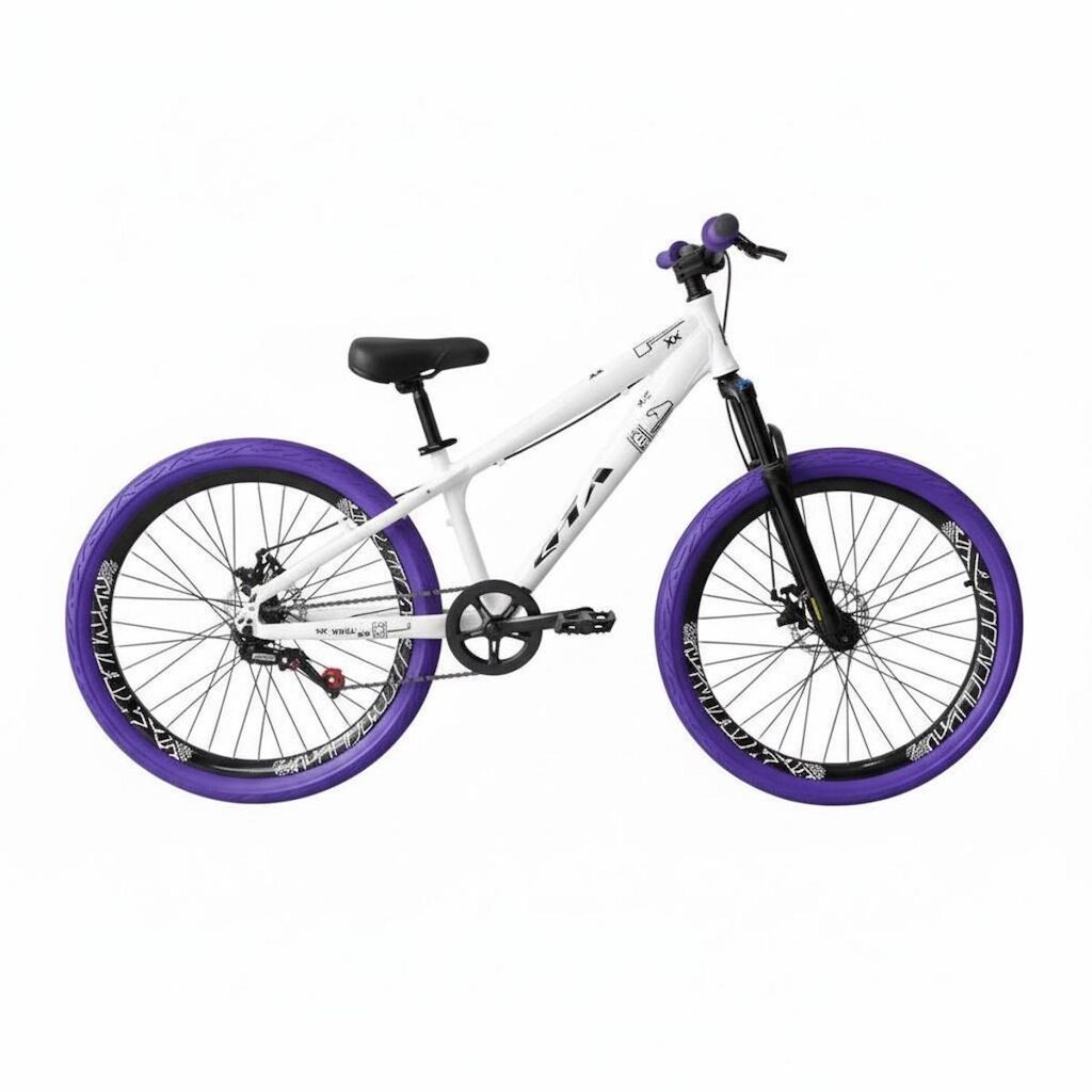 Bicicleta 26 Gta Rebel Freeride Single Aro Vmaxx Freio a Disco Pneu Flame