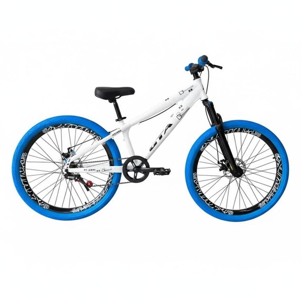 Bicicleta 26 Rebel Gta Freeride Single Aro Vmaxx Freio a Disco Pneu Flame