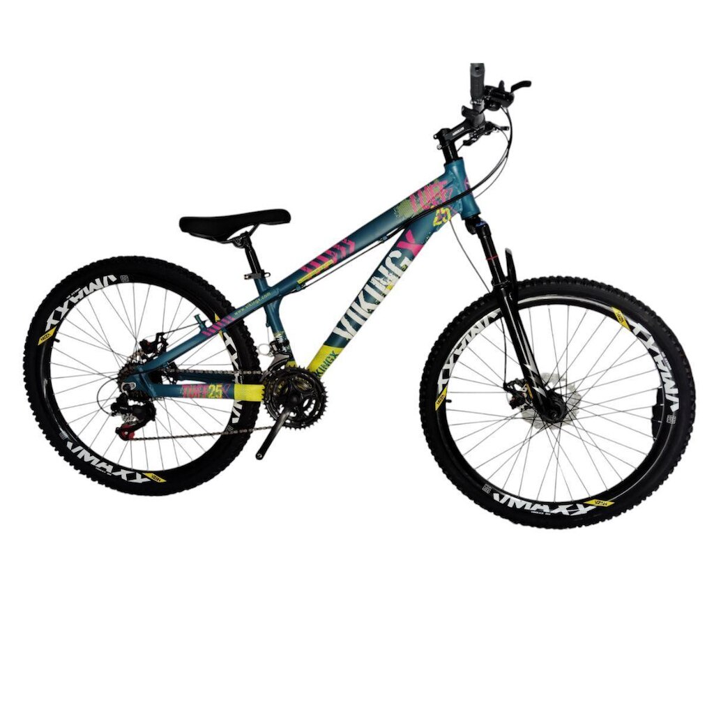 Bicicleta 26 VikingX T25 24v Freio Disco Mecânico Pneu Aro 26 Cravudo Freeride
