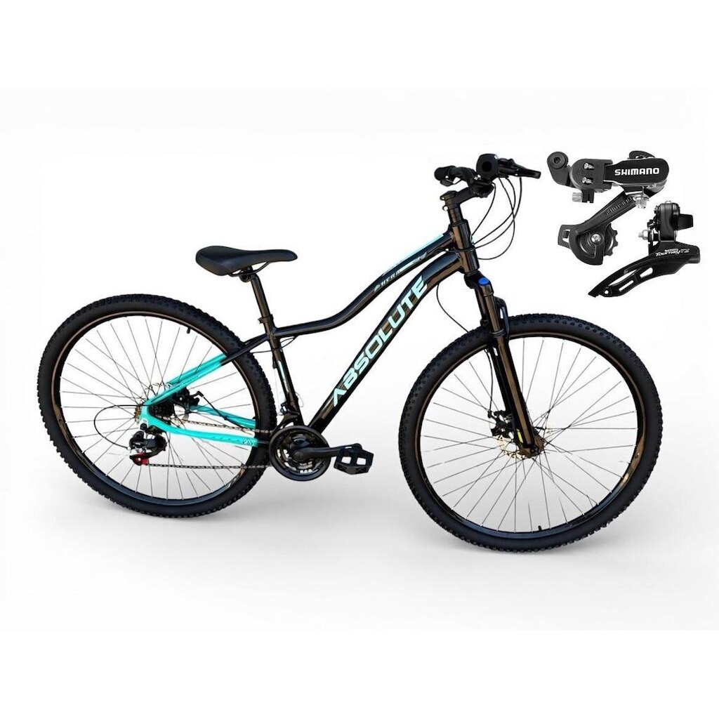 Bicicleta 29 Absolute Hera Feminina Câmbios Shimano Mtb 21v