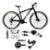 Bicicleta 29 Absolute Nero 5 Shimano Deore-Altus 27v K7 Hidráulico Trava Pedivela Mt101 Pneu Faixa - Preto
