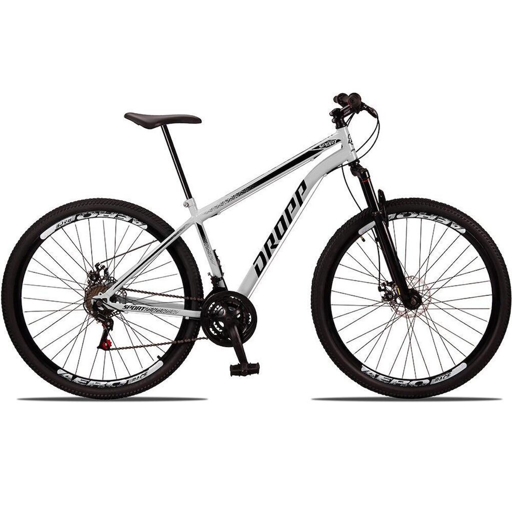Bicicleta 29 Dropp Sport Aço 21 Marchas Freio a Disco e Suspensão