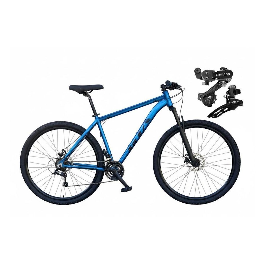 Bicicleta 29 Gta Start 21v Câmbios Shimano Garfo Suspensão Freio A Disco  Mtb