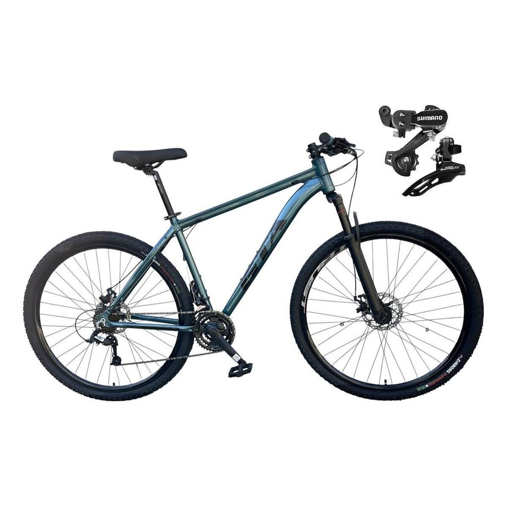 Bicicleta 29 Gta Start 21v Câmbios Shimano Garfo Suspensão Freio A Disco  Mtb