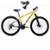 Bicicleta 29 Gti Roma 21v Index Alumínio leve Disco Mecânico Suspensão 80mm Cambio Traseiro Shimano - Amarelo+Preto