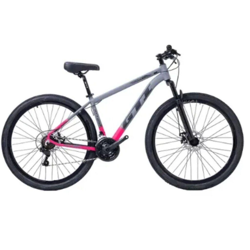 Bicicleta 29 Gti Roma 21v Index Disco Mecanico Suspencao Dianteira Resistente