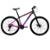 Bicicleta 29 Gti Roma 21v Index Quadro Alumínio leve Disco Mecanico Suspencao Dianteira Resistente - Preto+Rosa