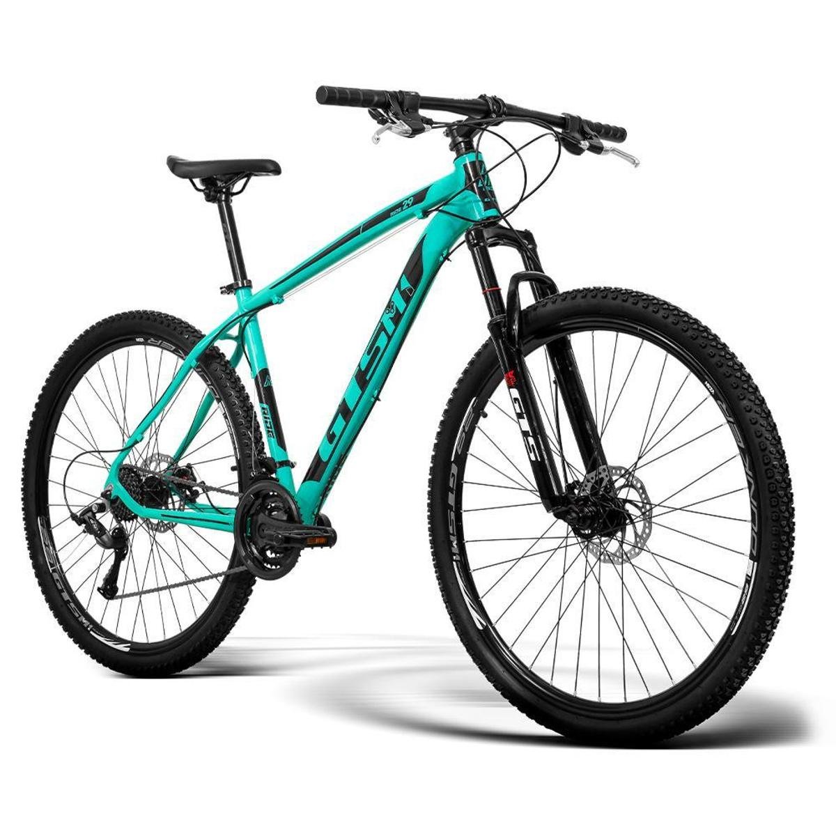 Bicicleta Gts M1 Ride New Disc M Aro 29 Susp. Dianteira 21 Marchas - Preto/verde