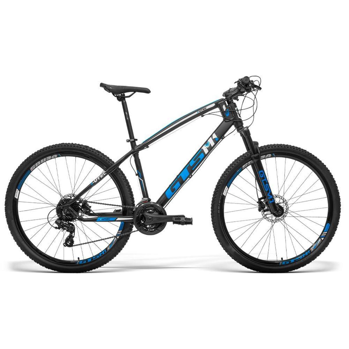 Bicicleta Gts M1 I-vtec Aro 29 Susp. Dianteira 24 Marchas - Branco/laranja