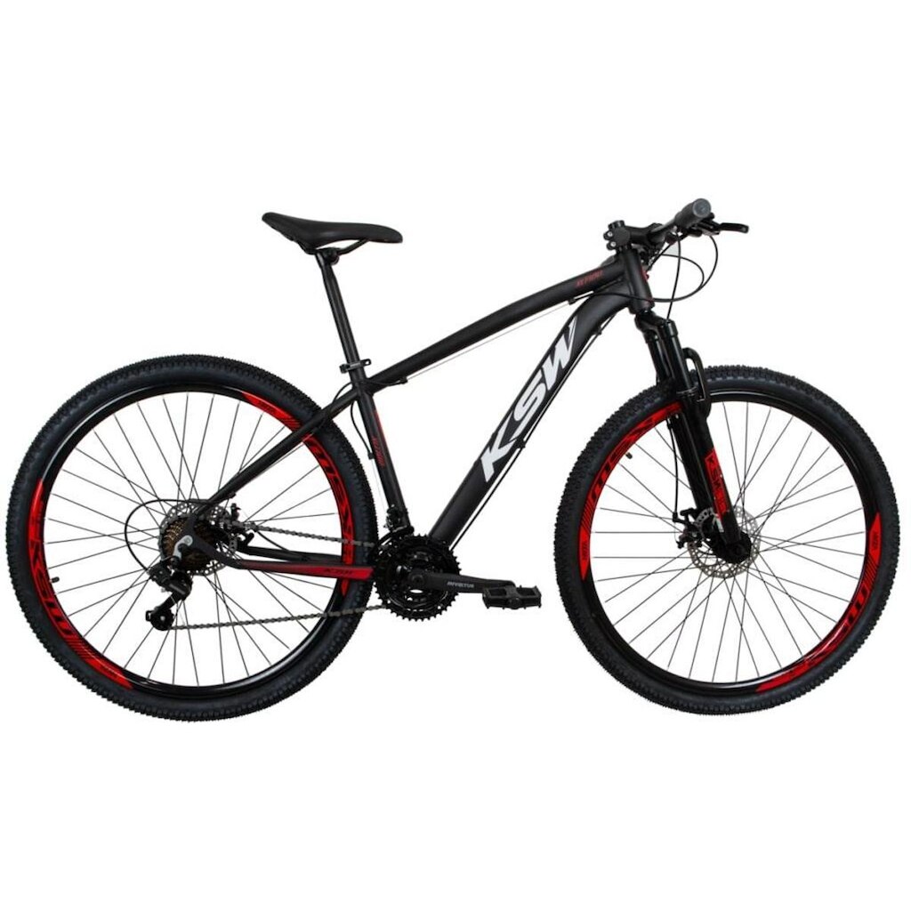 Bicicleta 29 KSW Câmbios Shimano Aro 29 Freio A Disco 21V