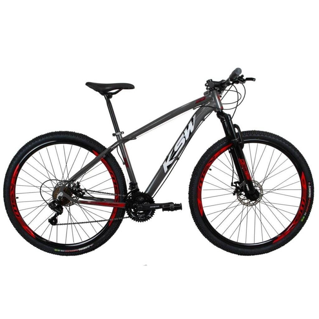 Bicicleta 29 KSW Câmbios Shimano Aro 29 Freio A Disco 21V