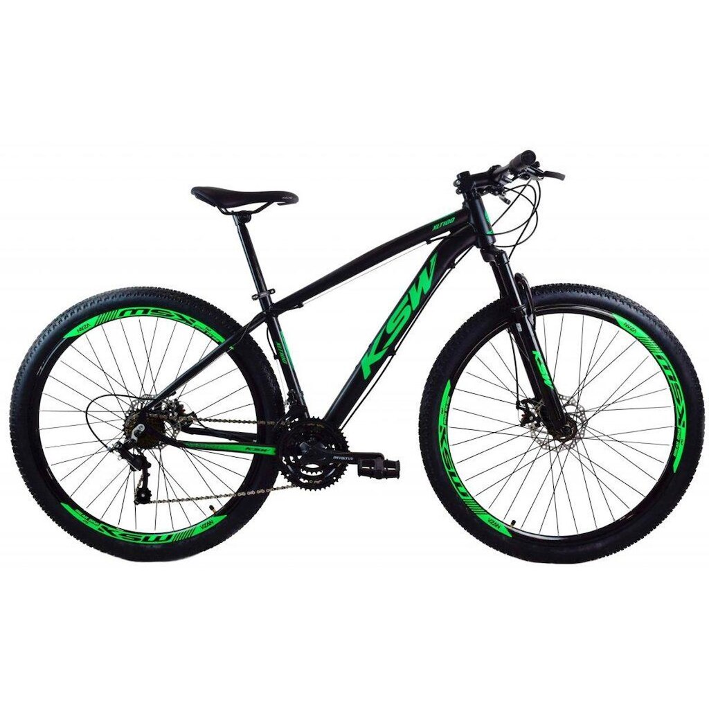 Bicicleta 29 KSW Câmbios Shimano Aro 29 Freio A Disco 24v
