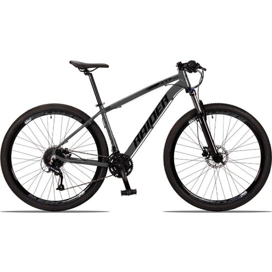 Bicicleta 29 Raider Z3X Câmbios 24V Traseiro Shimano Acera Cubo K7 Freio Hidráulico Suspensão Trava - Grafite+Preto Menor preço em Bicicleta 29 Raider Z3X Câmbios 24V Traseiro Shimano Acera Cubo K7 Freio Hidráulico Suspensão Trava - Grafite+Preto