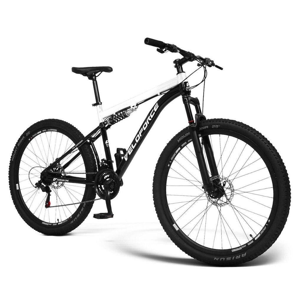 Bicicleta 29 Veloforce Full Suspension Freio a Disco 21v Terrain One