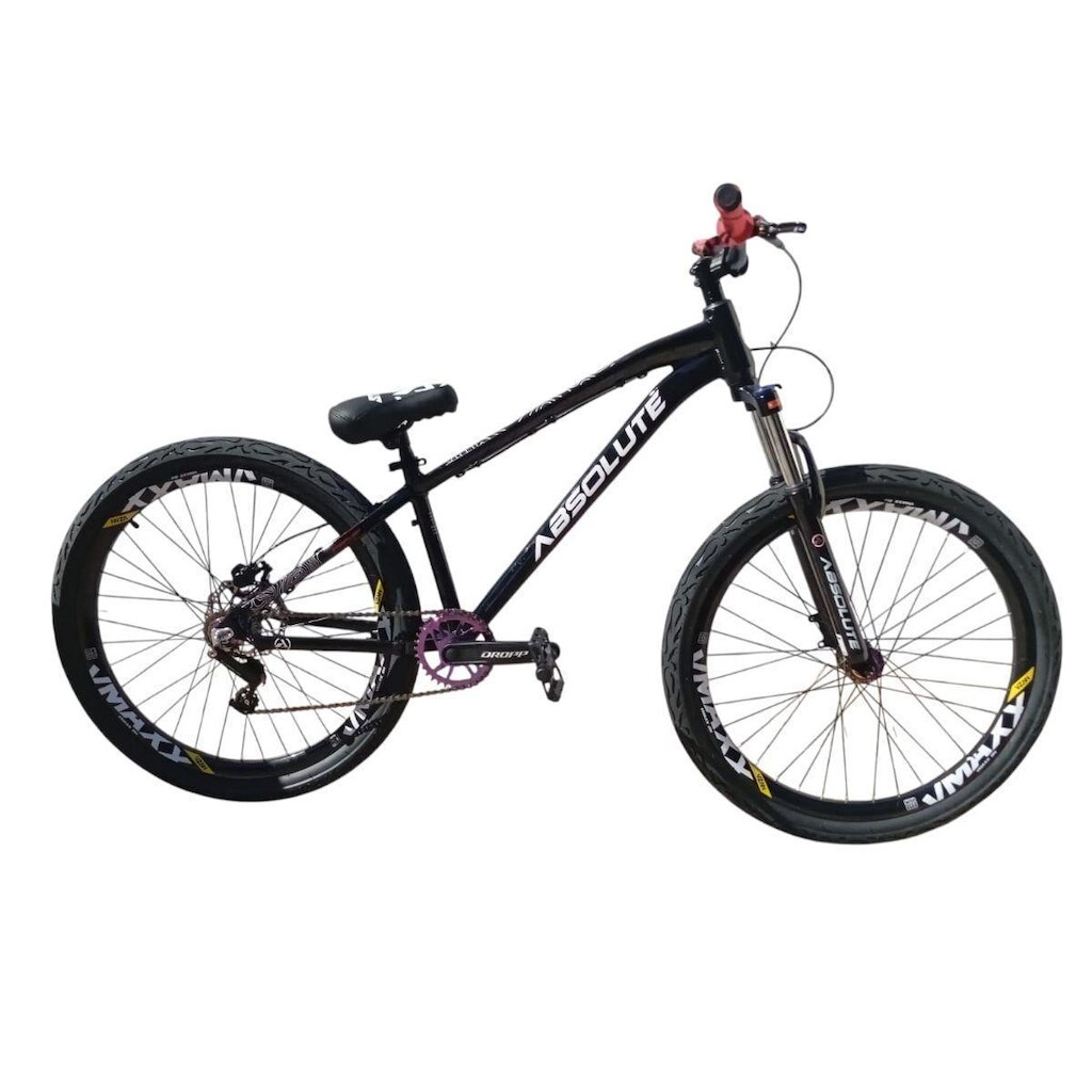 Bicicleta Absolute Brutus 26 Single Monomarcha Gancheira Preto