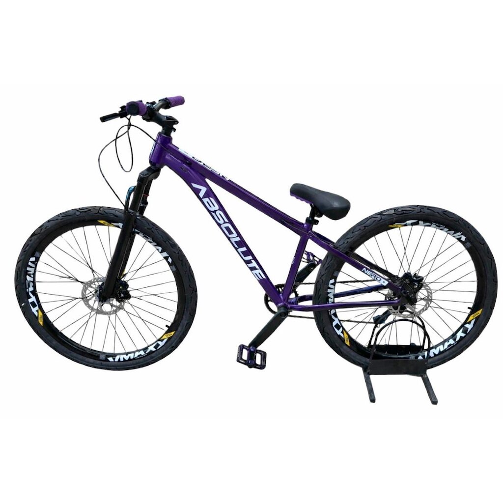 Bicicleta Absolute Nero 5 Bicicleta Manobras Grau Pneu Balão Flame Aro 26