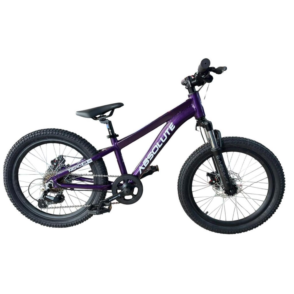 Bicicleta Absolute Nero infantil Jr 7v Roxo Alúminio Susp