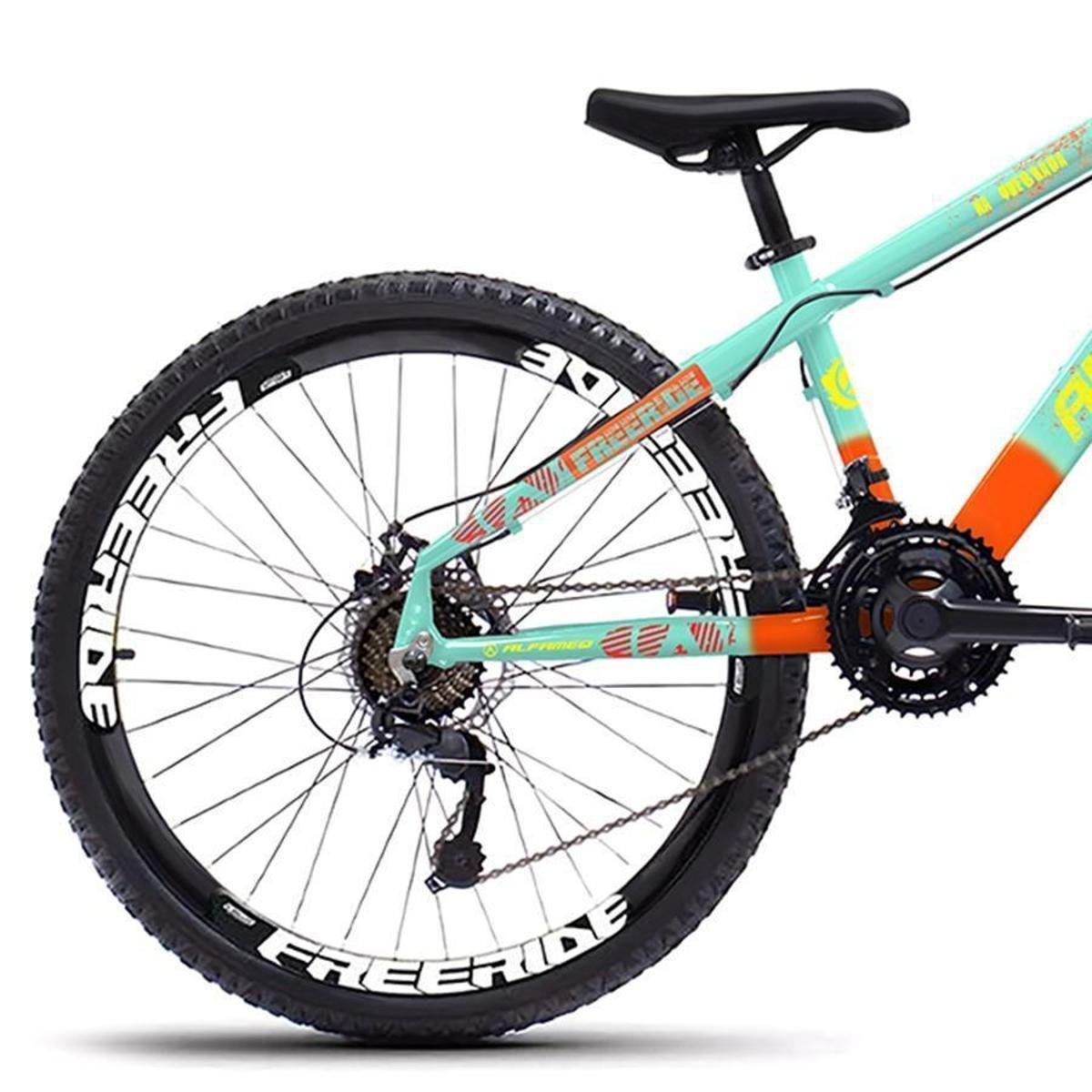 Bicicleta Alfameq Na Qubrada Freeride de Grau Aro 26 Freio a Disco