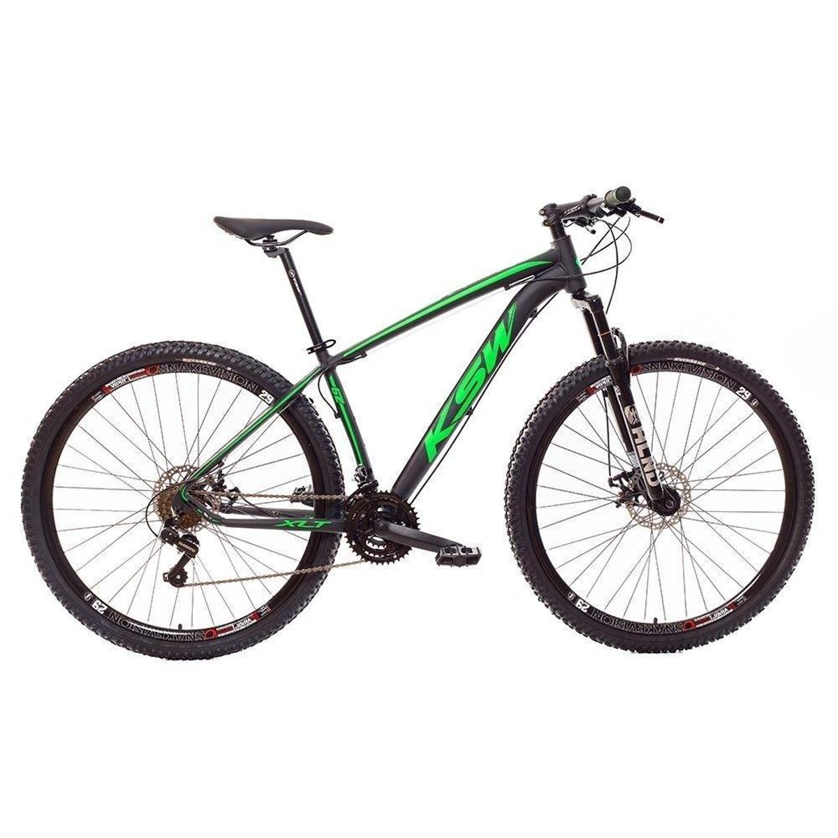 Bicicleta Alum KSW 29 Import 24 Vel Rosa/Preto 17\