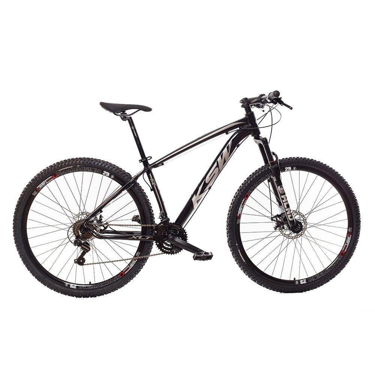 Bicicleta Alum KSW 29 Import 24 Vel Rosa/Preto 17\
