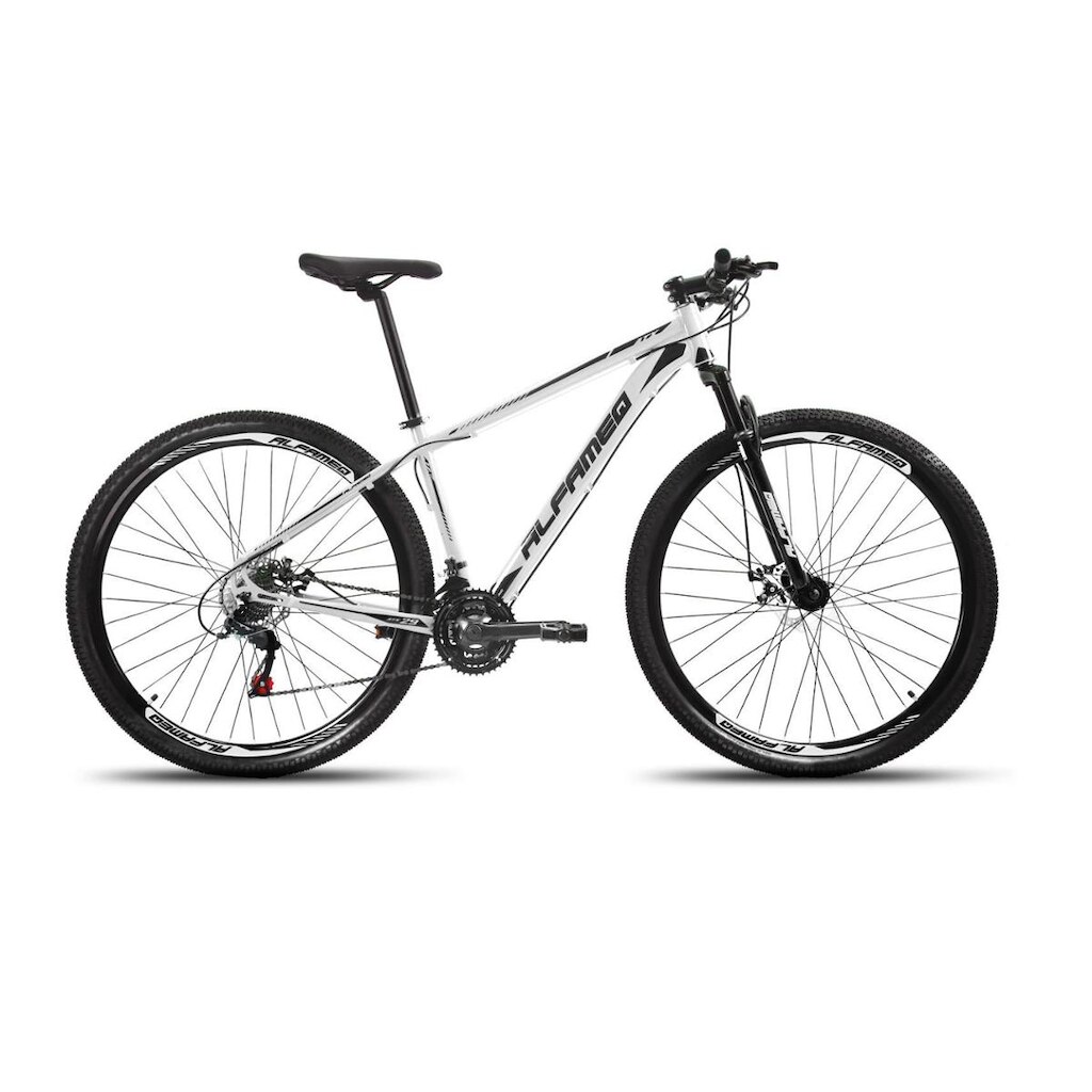 Bicicleta Alumínio Aro 29 Alfameq Atx 21 Marchas Cambios Shimano e Freio a Disco