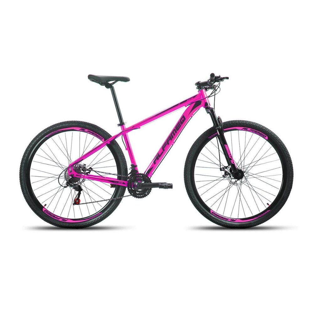 Bicicleta Alumínio Aro 29 Alfameq Atx 21 Marchas Cambios Shimano e Freio a Disco