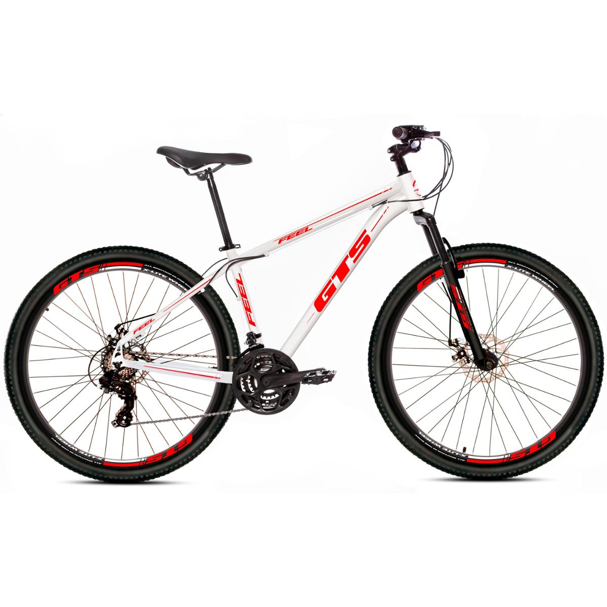 Bicicleta Alumínio Aro 29 Gts Feel Freio À Disco 21 Marchas é ruim? Bicicleta Alumínio Aro 29 Gts Feel Freio À Disco 21 Marchas é boa?