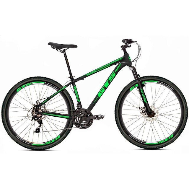 Bicicleta Alumínio Aro 29 Gts Feel Freio À Disco 21 Marchas