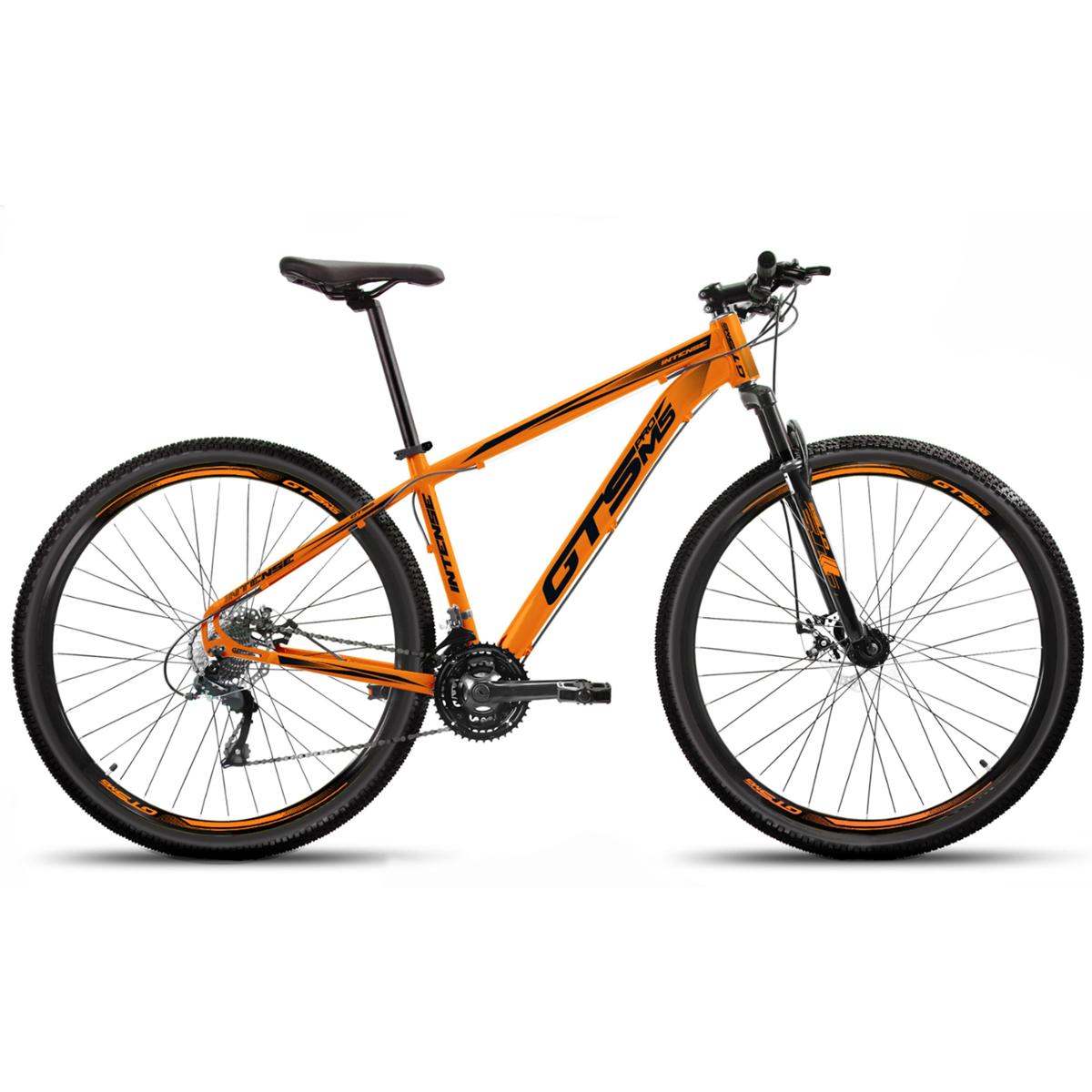 Bicicleta Gts Pro M5 Intense Aro 29 Susp. Dianteira 24 Marchas - Laranja