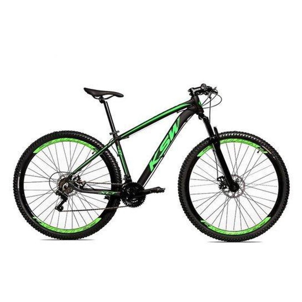 Bicicleta Alumínio Aro 29 Ksw 21Vel Freio A Disco Import20
