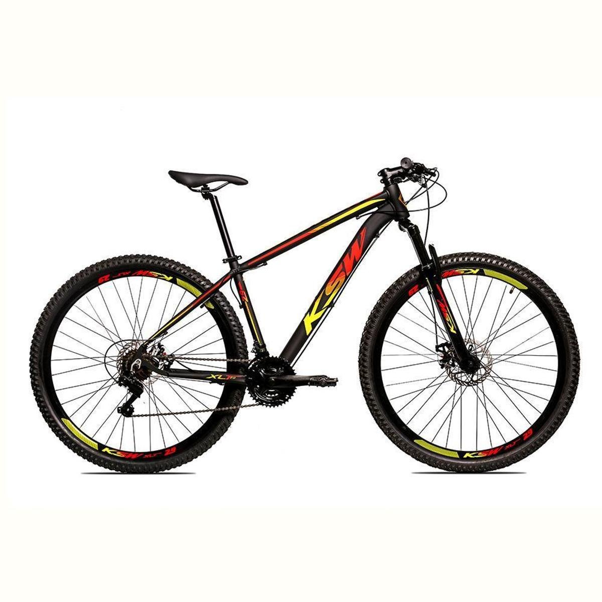 Bicicleta Alumínio Aro 29 Ksw Shimano TZ 24 Vel Ltx KRW20