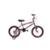 Bicicleta Aro 16 Cromada Com Rodinhas E Freios V-brake - Vermelho