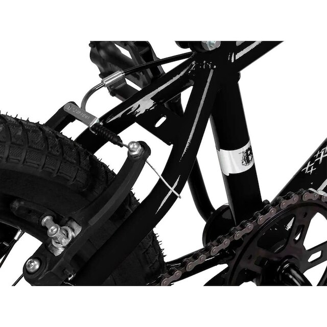 Bicicleta Aro 20 BMX Infantil PRO X S1 V-Brake Com Rodinhas