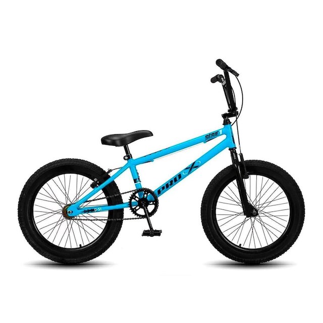Bicicleta Aro 20 BMX Infantil PRO X S1 V-Brake Com Rodinhas