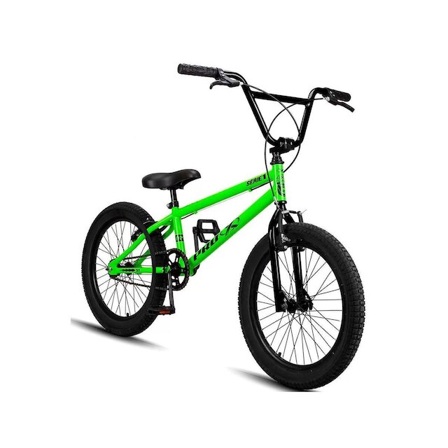Bicicleta Aro 20 BMX Infantil PRO X S1 V-Brake Com Rodinhas
