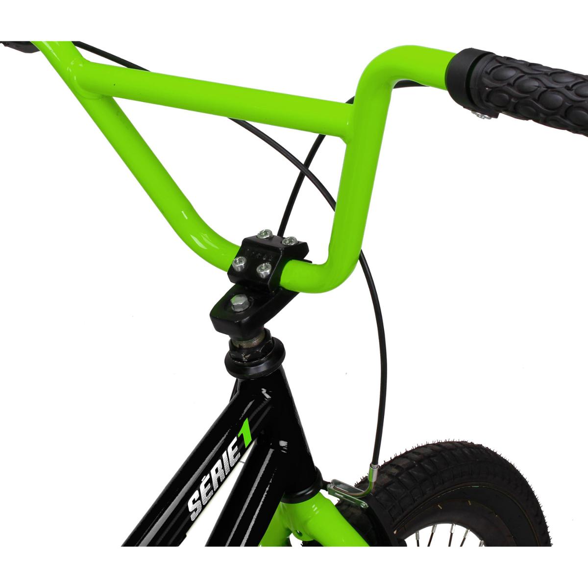 Bicicleta aro 20 BMX Pro-X Série 1 freio V-Brake aros Aero - Preto
