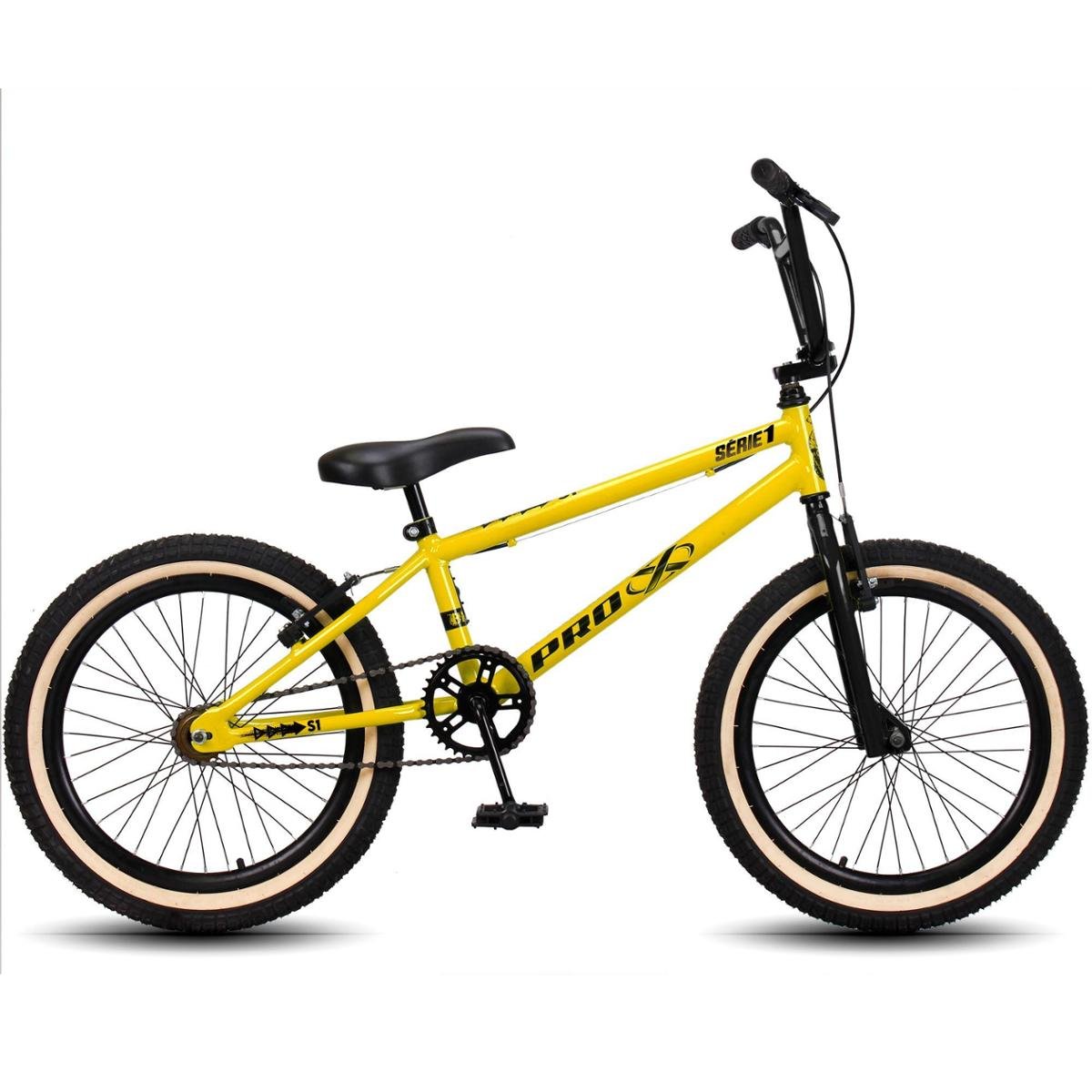 728ページ Bicicleta aro 20 BMX Pro-X Série 1 freio V-Brake aros Aero - Azul+