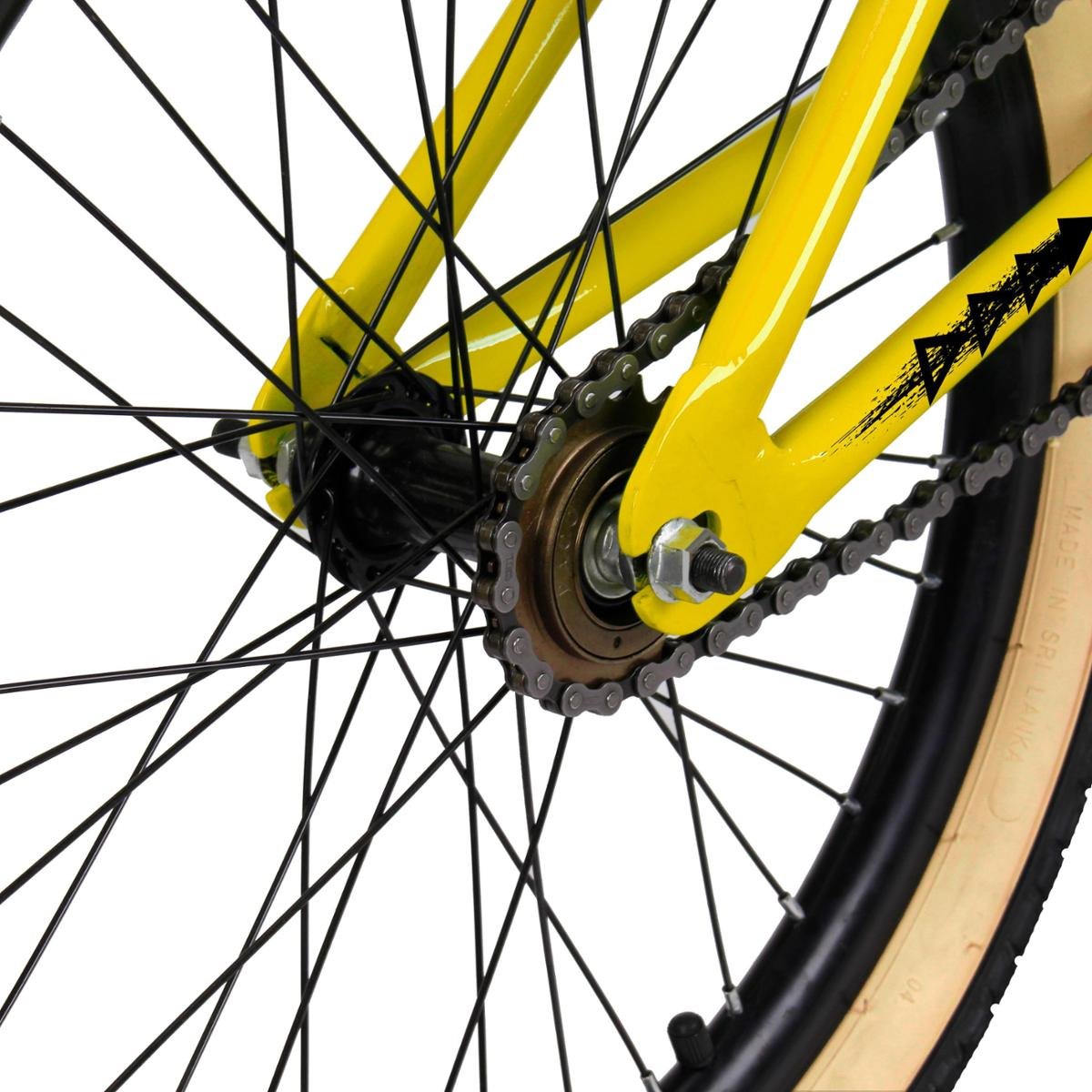 728ページ Bicicleta aro 20 BMX Pro-X Série 1 freio V-Brake aros Aero - Azul+