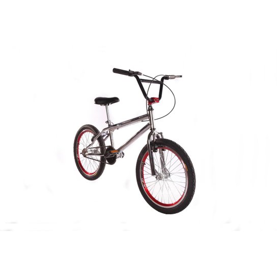 Bicicleta Aro 20 Cromada Freios V-brake