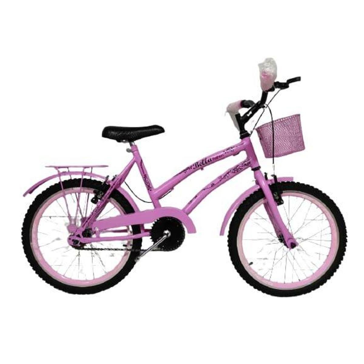 bicicleta aro 20 infantil ceci menina com cesta rosa Menor preço em bicicleta aro 20 infantil ceci menina com cesta rosa