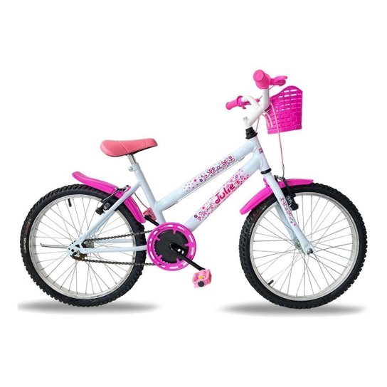 Bicicleta Aro 20 Power Bike White Infantil Feminina - Branco Menor preço em Bicicleta Aro 20 Power Bike White Infantil Feminina - Branco